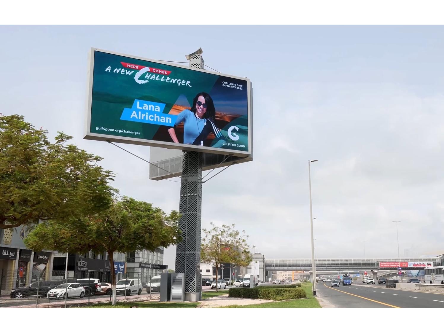 Gulf for Good introduces ‘Champions of Change’ on Sheikh Zayed Road